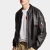 Leather Bomber