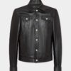 Leather Dan Jean Jacket