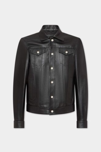 Leather Dan Jean Jacket