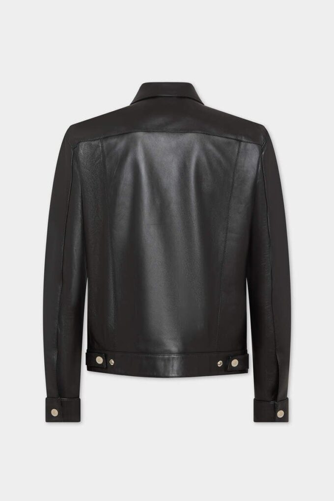 Leather Dan Jean Jacket