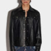 Leather Dan Jean Jacket