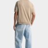 Light Clean Wash One Pleat Denim Pant