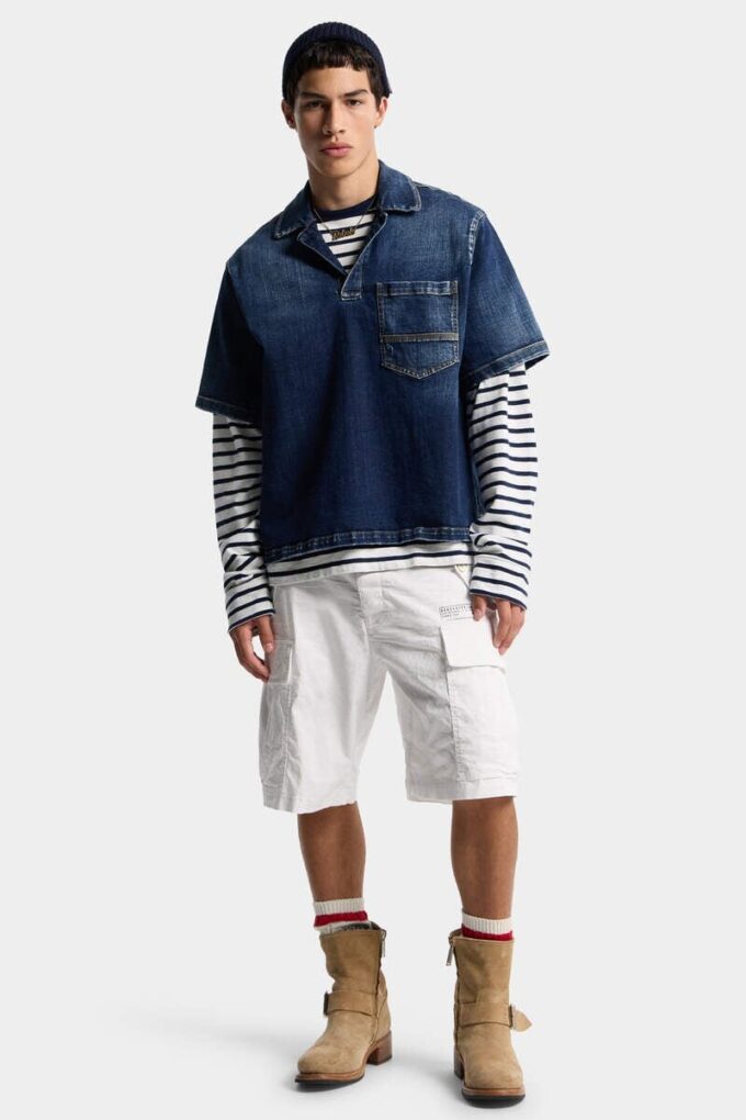 Light Cotton Utility Kawaii Shorts