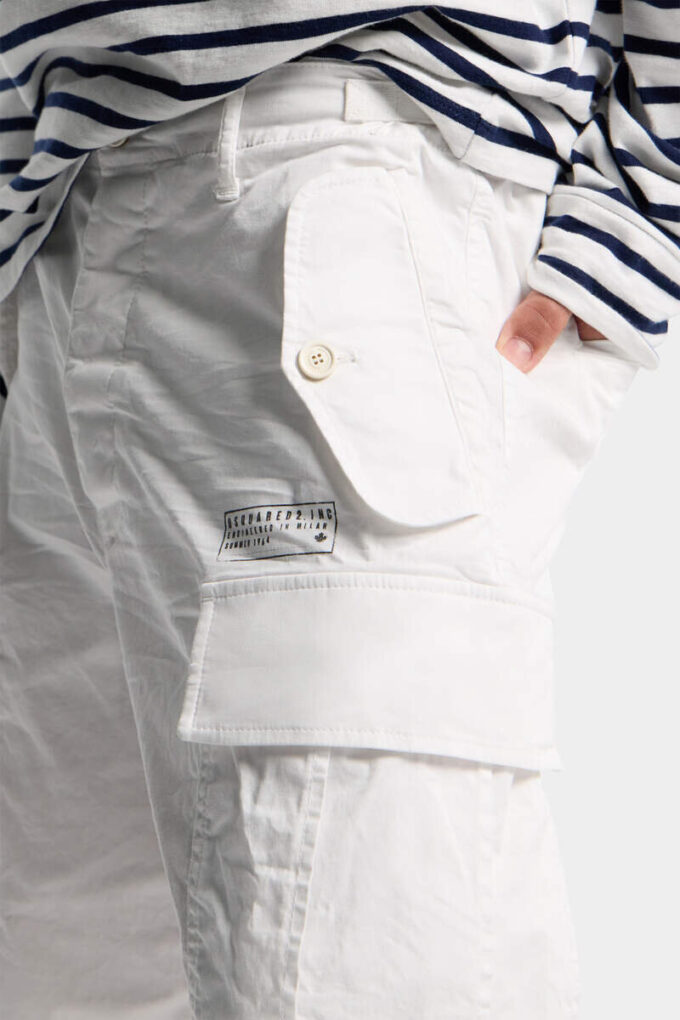 Light Cotton Utility Kawaii Shorts