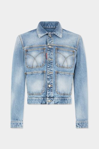 Light Diagonale Wash 70’S Jean Jacket