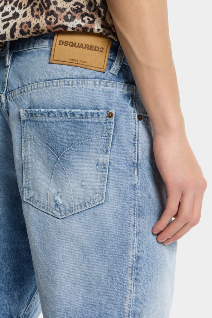 Light Diagonale Wash Marine Shorts