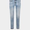 Light Diagonale Wash Skinny Jeans