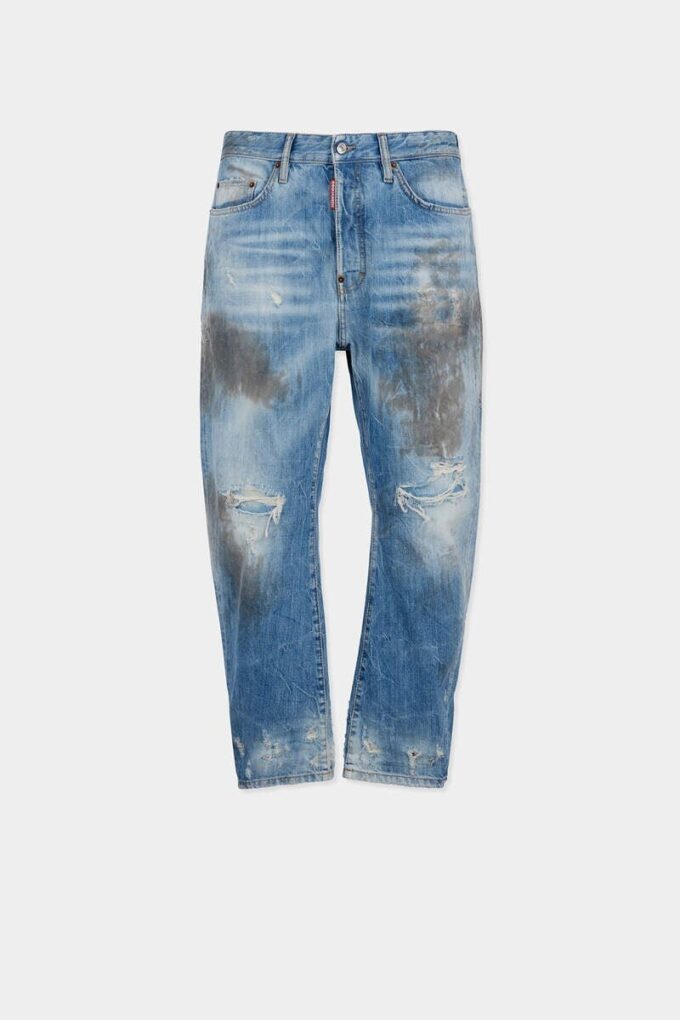 Light Dirty Wash Bro Jeans