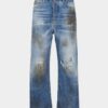 Light Dirty Wash Loose Twist Jeans