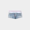 Light Undle Jean Hot Pants