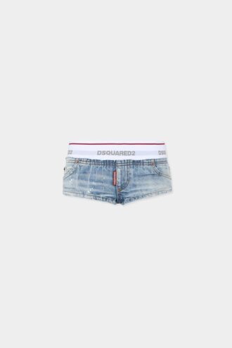 Light Undle Jean Hot Pants