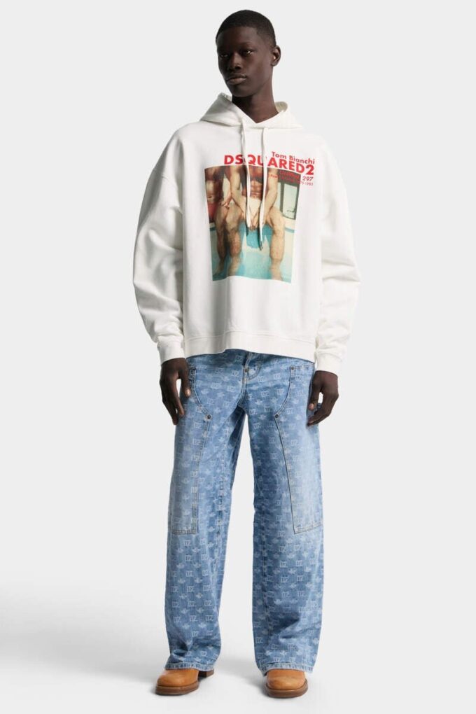 Light Wash Baggy Carpenter Jeans