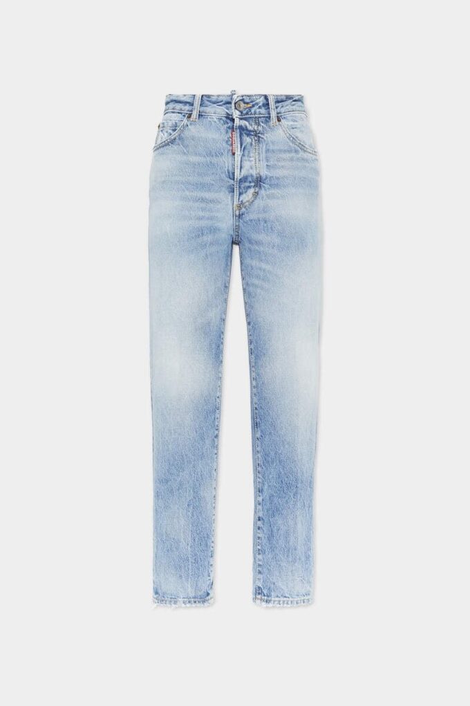 Light Wash Boston Jeans