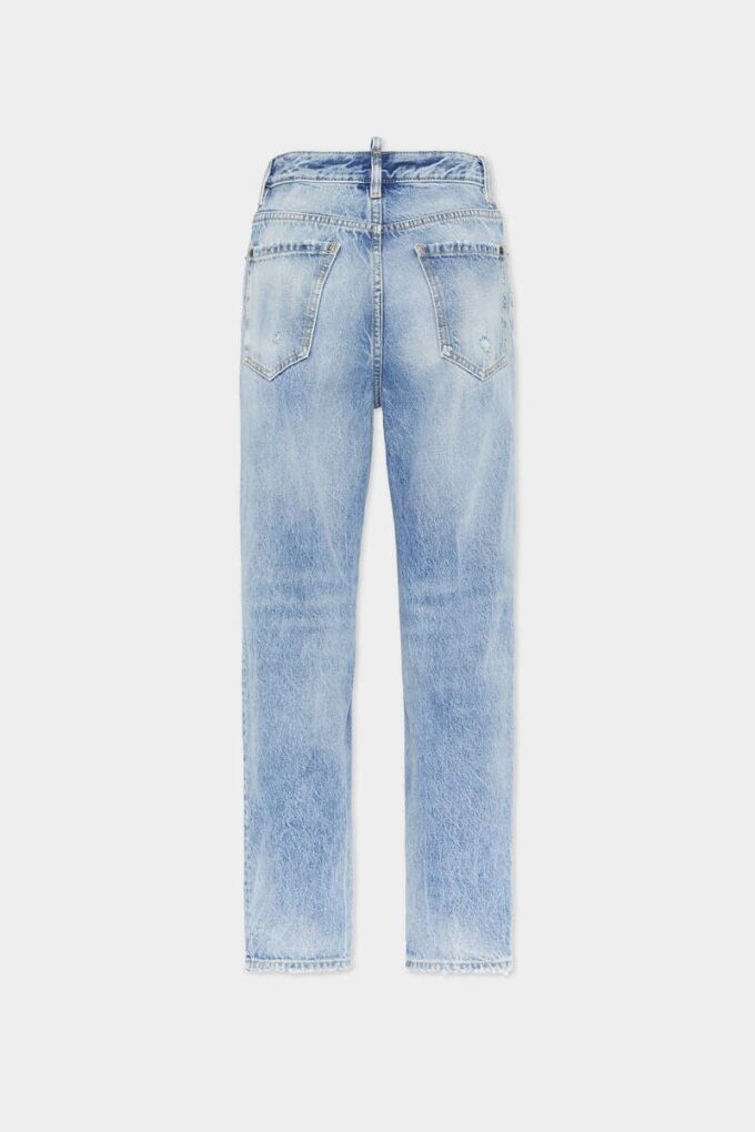 Light Wash Boston Jeans