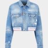 Light Wash Boxy Jean Jacket