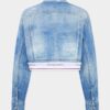 Light Wash Boxy Jean Jacket