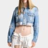 Light Wash Boxy Jean Jacket