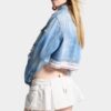 Light Wash Boxy Jean Jacket