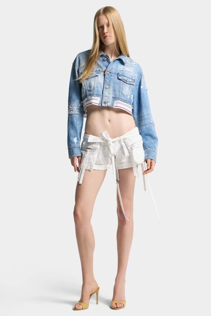 Light Wash Boxy Jean Jacket