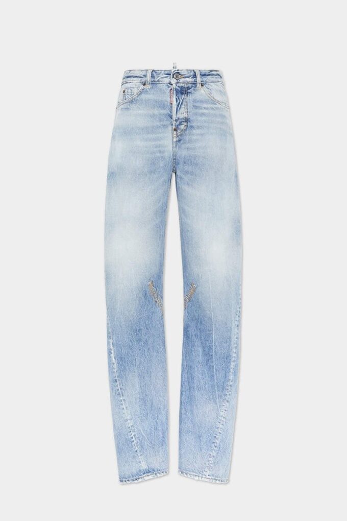 Light Wash D2 Twisted Jeans