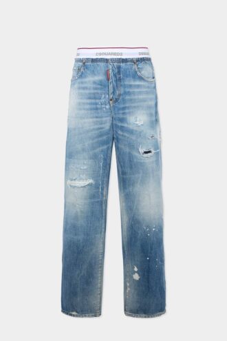 Light Wash Denim Jogger