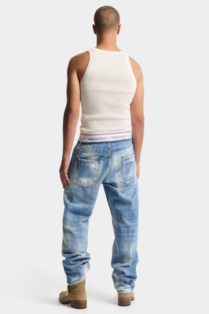 Light Wash Denim Jogger