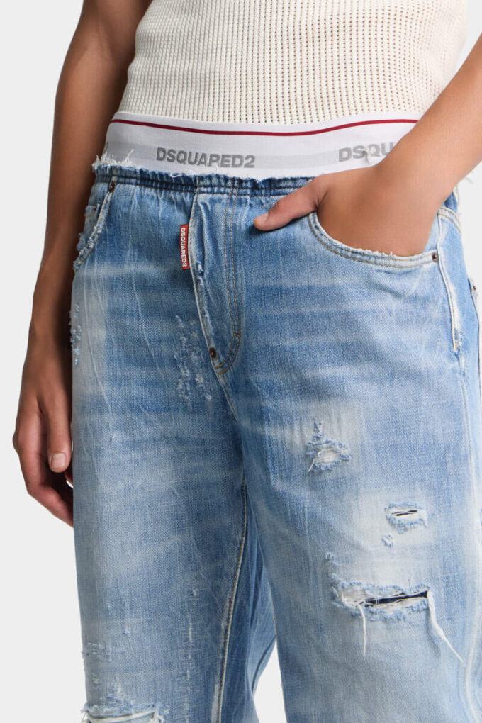 Light Wash Denim Jogger