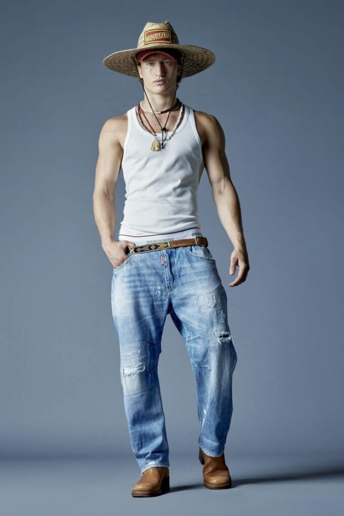 Light Wash Denim Jogger