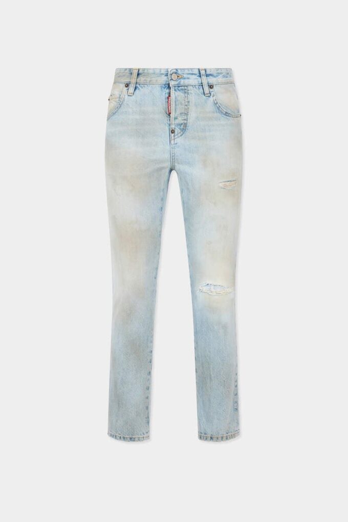 Light Wash Teddy Jeans