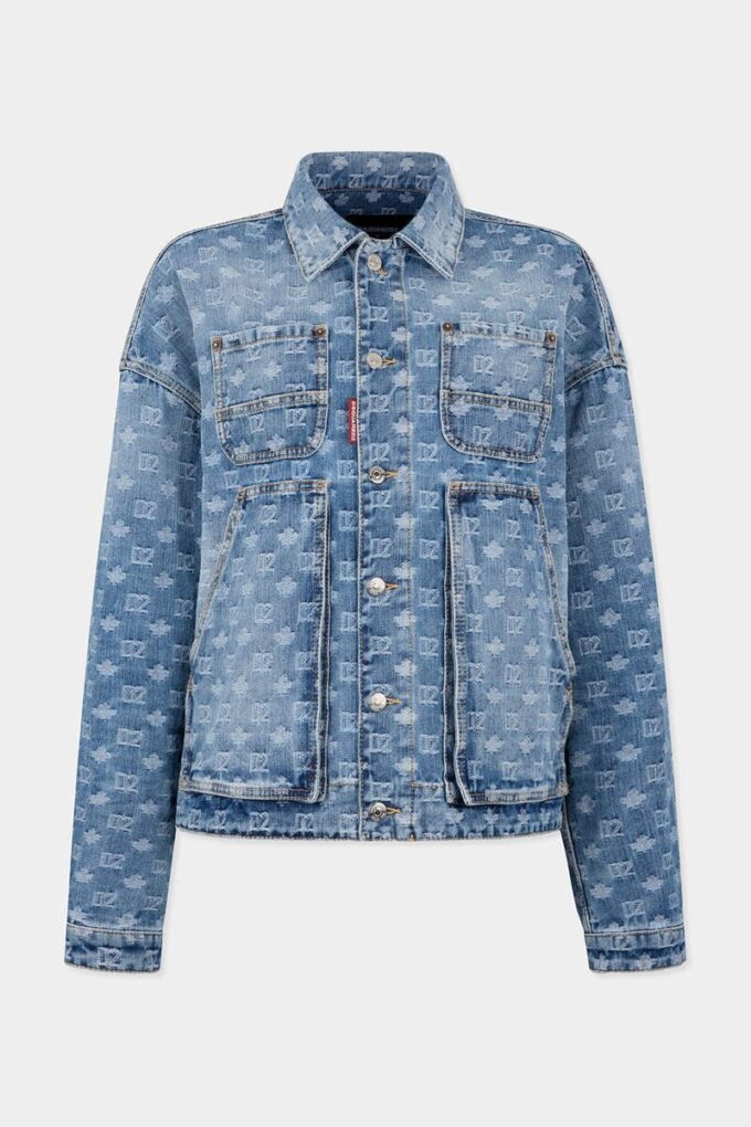 Light Wash Unisex Jean Jacket