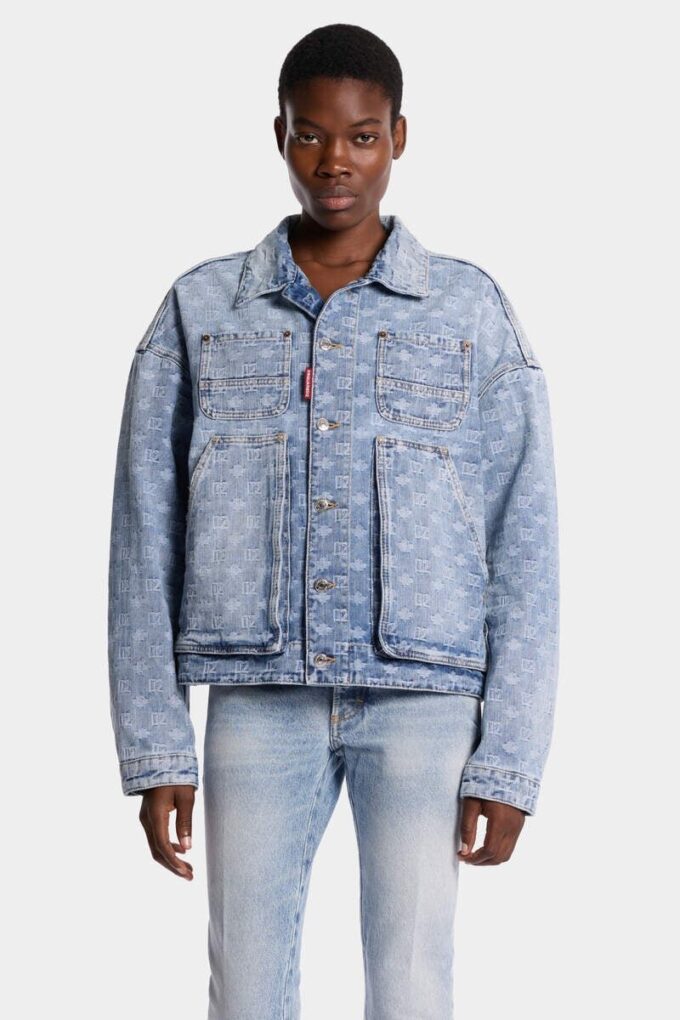 Light Wash Unisex Jean Jacket