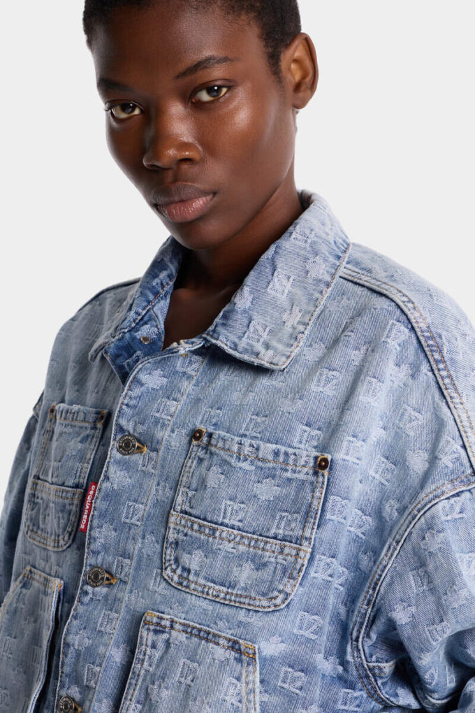 Light Wash Unisex Jean Jacket