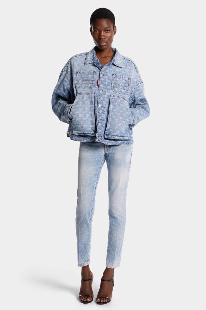 Light Wash Unisex Jean Jacket