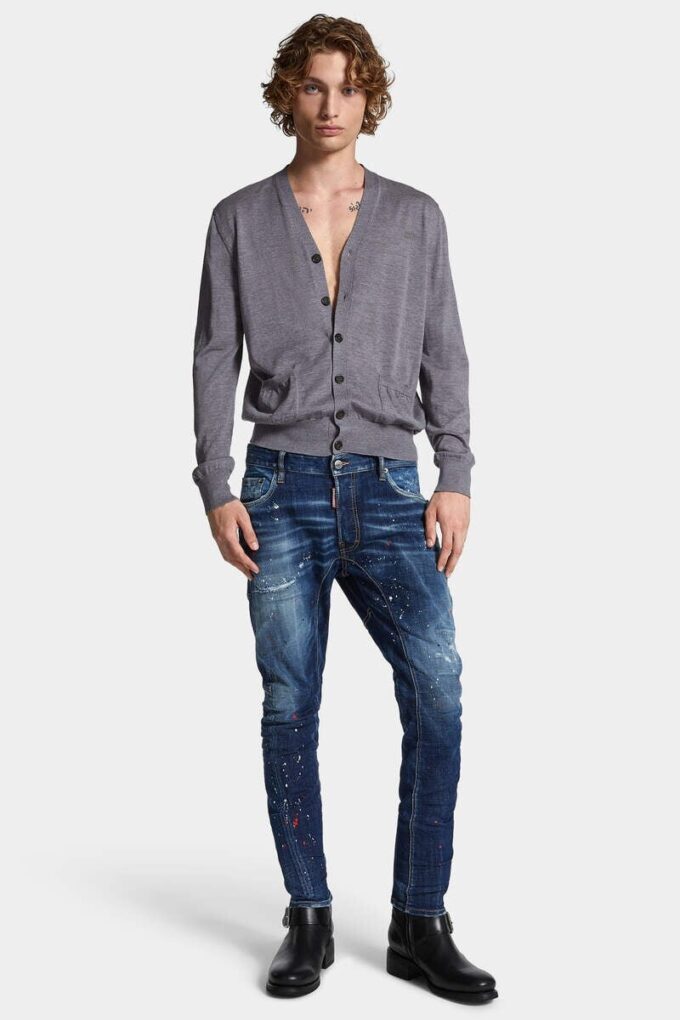 Medium Easy Wash Tidy Biker Jeans