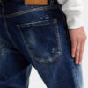 Medium Red Spot Wash Teddy Jeans