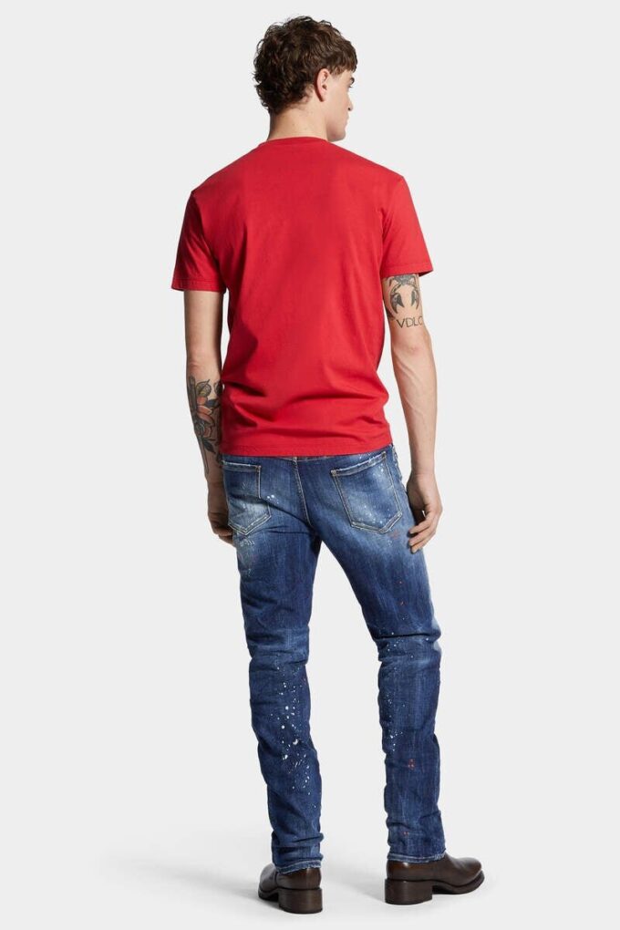 Medium Red Spots Wash 642 Jeans
