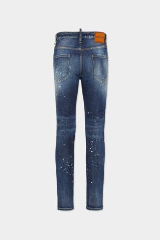 Medium Red Spots Wash Cool Guy Jeans
