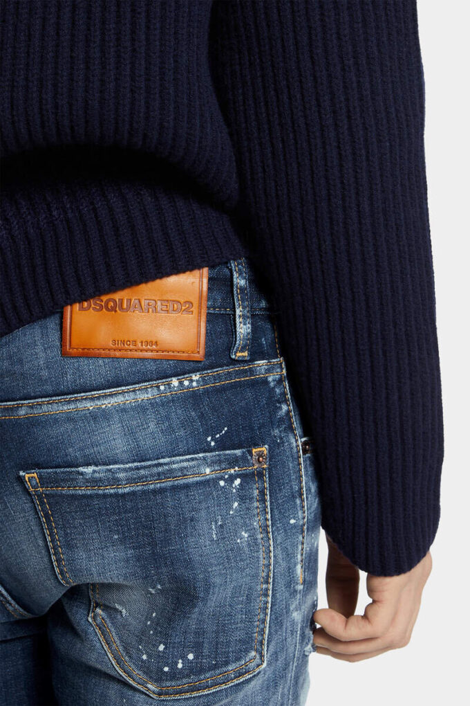 Medium Red Spots Wash Cool Guy Jeans