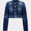 Medium Red Spots Wash Dean Jean Jacket