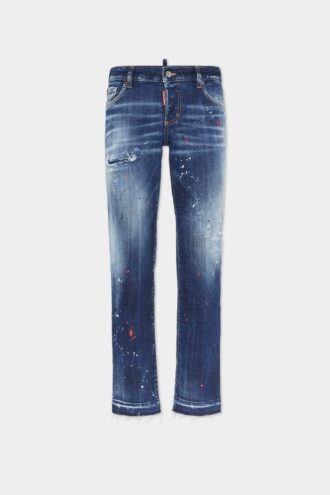 Medium Red Spots Wash Jenna Jeans