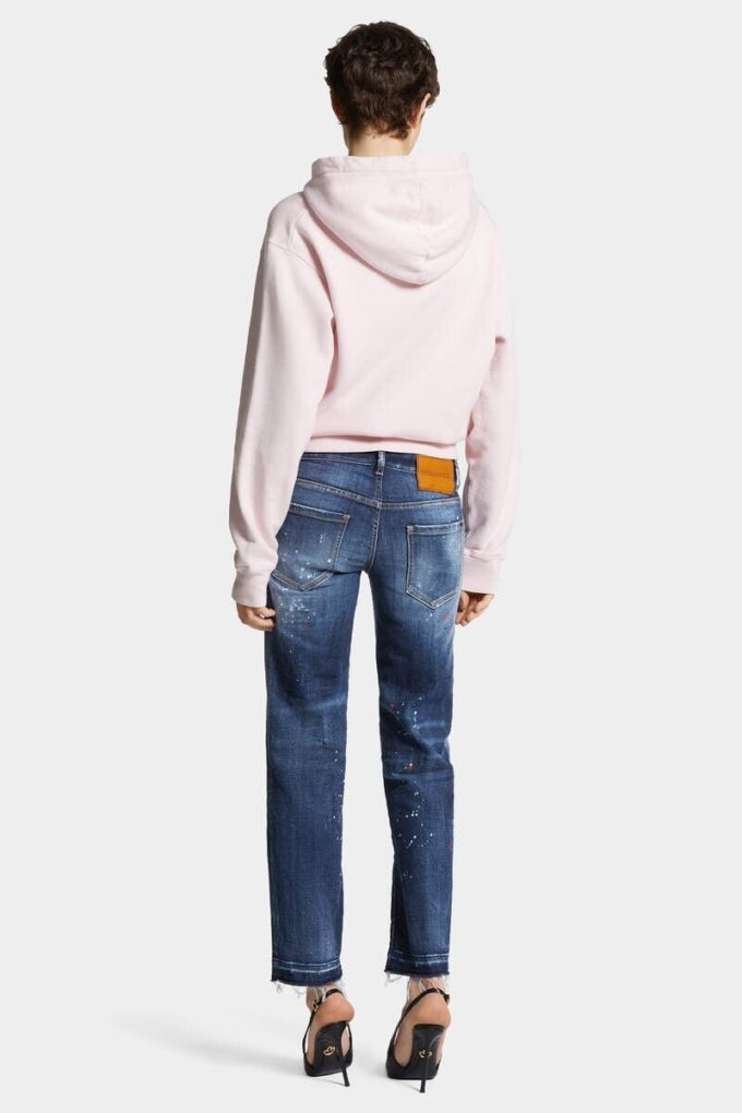 Medium Red Spots Wash Jenna Jeans