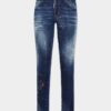 Medium Red Spots Wash Medium Waist Jennifer Jeans