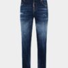 Medium Red Spots Wash Teddy Jeans