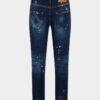 Medium Red Spots Wash Teddy Jeans
