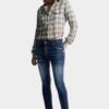 Medium Red Spots Wash Teddy Jeans