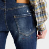 Medium Red Spots Wash Teddy Jeans