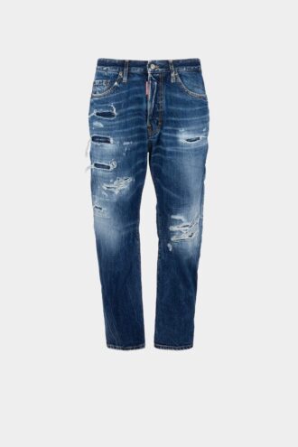 Medium Ripped Wash Bro Jeans