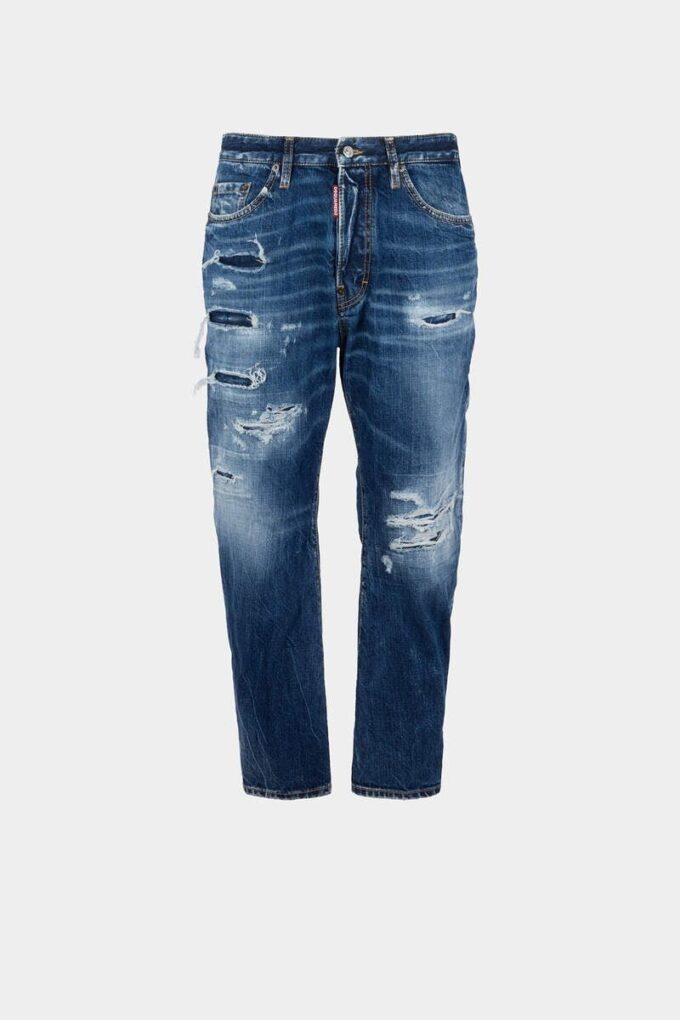 Medium Ripped Wash Bro Jeans