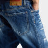 Medium Ripped Wash Bro Jeans