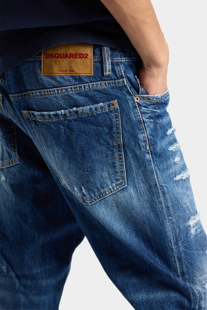 Medium Ripped Wash Bro Jeans